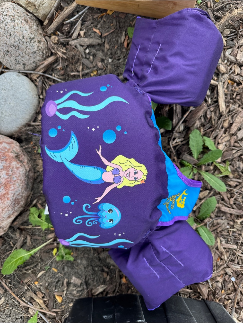 Body glove Purple Mermaid Kids Puddle Jumper Swim Vest